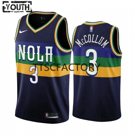 Kinder NBA New Orleans Pelicans Trikot C.J. McCollum 3 Nike 2022-23 City Edition Navy Swingman